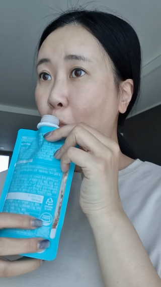 달달슬림쉐이크 프리 (릴스) 달달슬림 맛있는 단백질 쉐이크 파우치 다이어트 식사대용 프로틴 파우더 보충제 — 5점을 준 리뷰어가 2025년 8월 올린 사용 사진