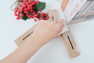 [후르디아] 끈적임 없는 착한성분 비건  핸드크림 3종 — 4점을 준 리뷰어가 2021년 12월 올린 사용 사진