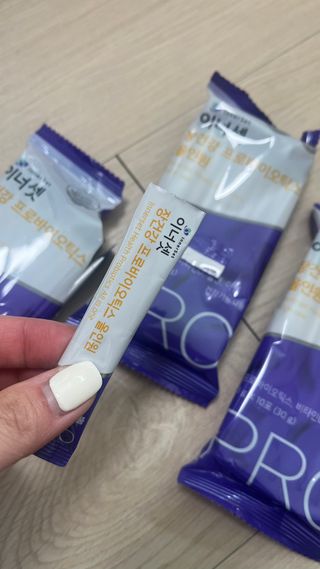 이너셋 장건강 프로바이오틱스 올인원 — 5점을 준 리뷰어가 2023년 1월 올린 사용 사진