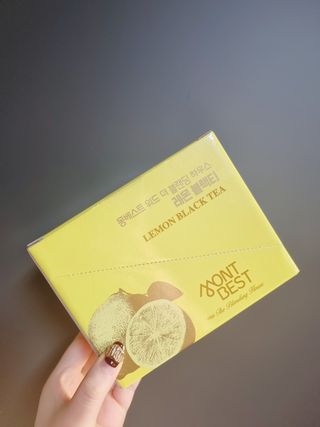 몽베스트 위드더 블랜딩 하우스 _레몬 블랙티 — 4.5점을 준 리뷰어가 2023년 1월 올린 사용 사진
