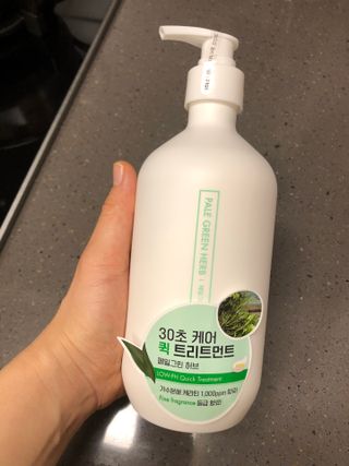 멈칫(MUMCHIT) 멈칫 단백질 퀵트리트먼트 — 5점을 준 리뷰어가 2021년 12월 올린 사용 사진
