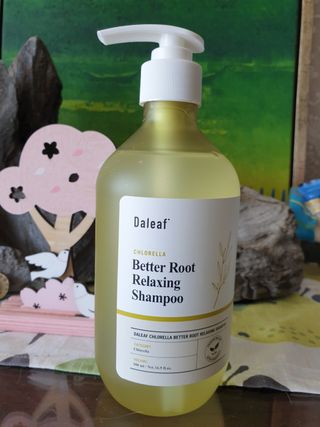 달리프 클로렐라 베러 루트 릴렉싱 샴푸 500ml — 5점을 준 리뷰어가 2021년 5월 올린 사용 사진