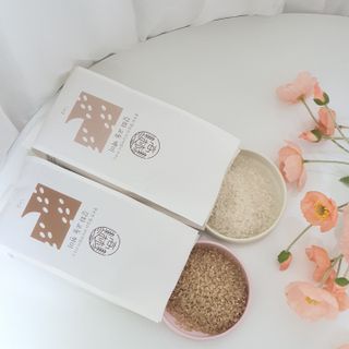 고림상점 풍부한 햇살과 바닷바람이 키우는 강화 교동 쌀 [백미1kg, 현미 1kg] 세트 — 5점을 준 리뷰어가 2021년 12월 올린 사용 사진