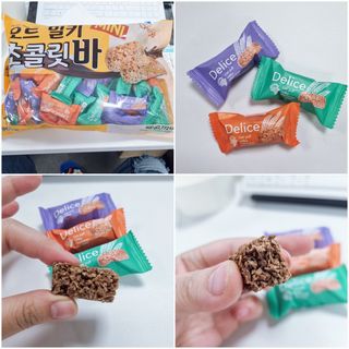 델리스 오트 밀키 초콜릿 바 — 5점을 준 리뷰어가 2023년 1월 올린 사용 사진
