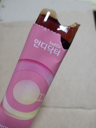 인디닥터 면역 생생 핑크 이뮨 젤리 + 타이탄 BCAA 프로틴 젤리스틱 — 5점을 준 리뷰어가 2022년 5월 올린 사용 사진