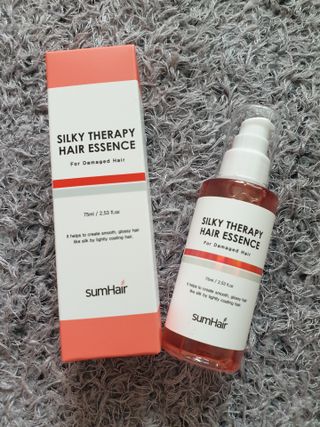 썸헤어 / SUMHAIR 썸헤어 실키 테라피 헤어 에센스 — 5점을 준 리뷰어가 2021년 6월 올린 사용 사진