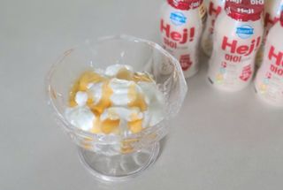 덴마크 프리 [하이(Hej!)]  패키지(요구르트, 그릭요거트) — 5점을 준 리뷰어가 2025년 8월 올린 사용 사진