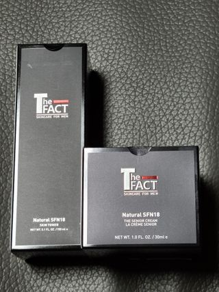 The Fact [5 IN 1] 더 팩트 내추럴 에스에프엔 에이틴 스킨토너+크림 세트 — 5점을 준 리뷰어가 2021년 5월 올린 사용 사진