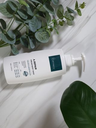 셀라피 에이리페어 크림 바디 워시 2세대 500ml — 5점을 준 리뷰어가 2021년 1월 올린 사용 사진