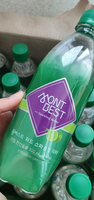 몽베스트 Montbest with Sparkling water Lime20병 — 5점을 준 리뷰어가 2021년 10월 올린 사용 사진
