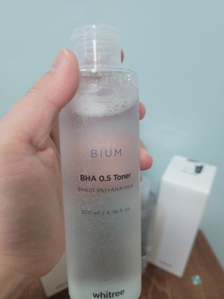 화이트리 비움 데일리 토너, 바하 0.5토너 세트 — 5점을 준 리뷰어가 2021년 2월 올린 사용 사진
