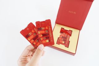 프리마인 귀족의 콜라겐, 92배 흡수율. 럭셔리 프리미엄 셀라브 콜라겐필름 30매 — 5점을 준 리뷰어가 2022년 6월 올린 사용 사진