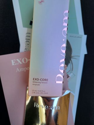 나우 [리브엠] 123억개 엑소좀으로 채운 눈부신 광채, 엑소코어 화이트닝 텐션 앰플 — 5점을 준 리뷰어가 2023년 5월 올린 사용 사진