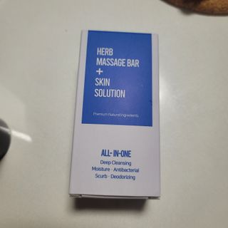 제이제이바이오 허브마사지바 올인원 알약비누 — 5점을 준 리뷰어가 2022년 2월 올린 사용 사진