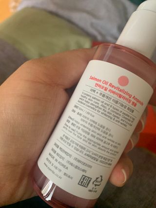 아이앤립 / EYENLIP 아이앤립 연어오일 리바이탈라이징 토너+앰플+크림 3종 세트 — 5점을 준 리뷰어가 2021년 5월 올린 사용 사진