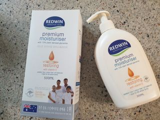 H365 Redwin Premium Moisturiser 레드윈 프리미엄 모이스춰라이저 500ml — 5점을 준 리뷰어가 2021년 4월 올린 사용 사진