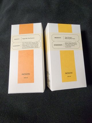 [녹산] 비건 대나무 밸런싱 수분 토너 + 비건 바이오 비타 에센스 — 5점을 준 리뷰어가 2022년 11월 올린 사용 사진