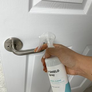 브이쉴드 살균 스프레이 300ml — 4점을 준 리뷰어가 2021년 7월 올린 사용 사진