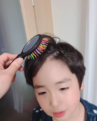 아이캔디 레인보우 볼륨S  브러쉬 미디엄 블랙 — 5점을 준 리뷰어가 2020년 12월 올린 사용 사진