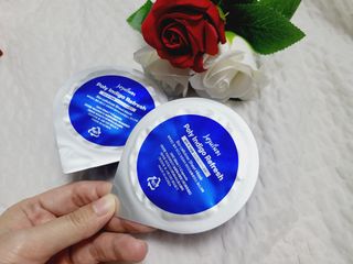 제주인디 카멜리아 블러썸 바이오셀룰로오스 마스크팩 — 5점을 준 리뷰어가 2021년 10월 올린 사용 사진