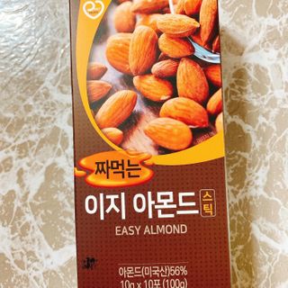 짜먹는 이지견과 짜먹는 이지아몬드, 짜먹는 이지허니피넛, 짜먹는 이지캐슈넛 각 10g X  10포 — 4.5점을 준 리뷰어가 2021년 2월 올린 사용 사진