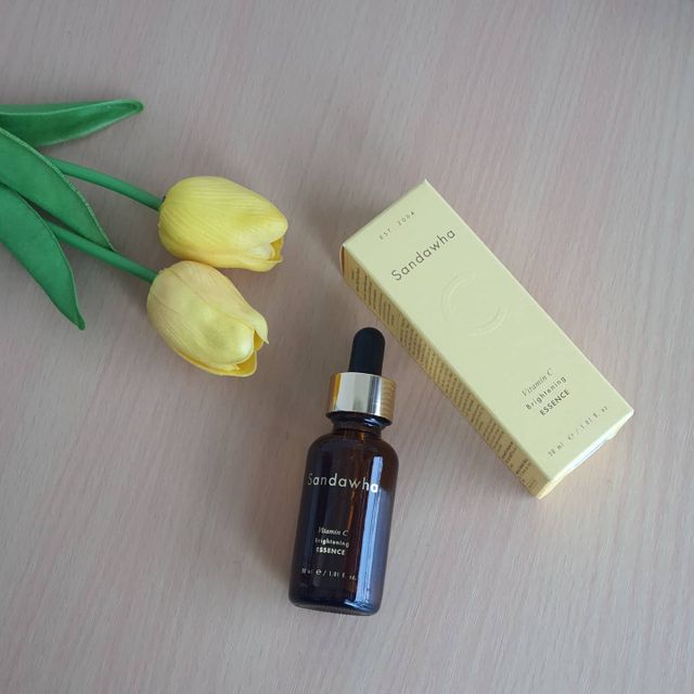 산다화 비타민c 화이트닝 에센스 30ml 리뷰 사진