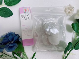 1+2 뷰젤 매직케어 손톱영양제+스톤푸셔+코인타올 셀프 네일케어 — 5점을 준 리뷰어가 2022년 10월 올린 사용 사진