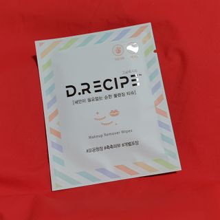 디레시피 세안이 필요없는 순한 클렌징 티슈 — 5점을 준 리뷰어가 2021년 1월 올린 사용 사진