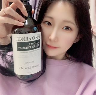 프로방스 프렌치 라벤더 샴푸 1,000ml — 5점을 준 리뷰어가 2021년 5월 올린 사용 사진