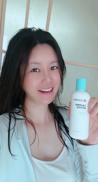 리더스코스메틱 리더스 카밍 바이오틱스 에센스 워터 — 5점을 준 리뷰어가 2021년 3월 올린 사용 사진
