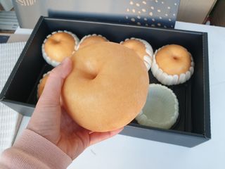 엘로아시스 수출용 특품 신고배 선물세트 5KG — 5점을 준 리뷰어가 2022년 1월 올린 사용 사진