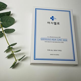 닥터마시멜로 닥터마스멜로 마블러스 아쿠아 클리닉 마스크 — 4.5점을 준 리뷰어가 2021년 5월 올린 사용 사진