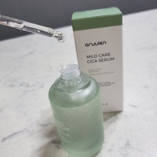 아르비엔 마일드케어 비건 시카세럼 — 5점을 준 리뷰어가 2021년 2월 올린 사용 사진