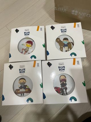 [블루 본 아이노우] 유아용 컬러마스크 40 PCS SET 2중 택 1 — 4.5점을 준 리뷰어가 2021년 4월 올린 사용 사진
