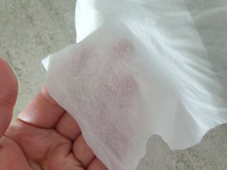 [생활공작소] 건조기용 섬유유연제 시트 80매 x 2입 — 5점을 준 리뷰어가 2021년 2월 올린 사용 사진