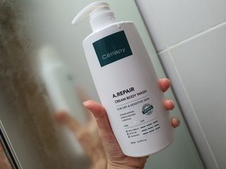 셀라피 에이리페어 크림 바디 워시 2세대 500ml — 5점을 준 리뷰어가 2021년 1월 올린 사용 사진
