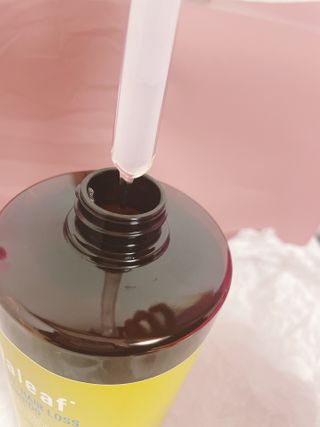 달리프 진저 베러 퍼퓸 탈모 완화 샴푸 1000ml 향 3종 — 5점을 준 리뷰어가 2021년 1월 올린 사용 사진