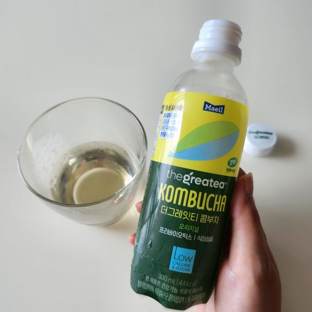 [매일유업] 더그레잇티 44kcal 콤부차 300ml *12개입 (오리지널 6개+베리리치 6개) 리뷰 사진