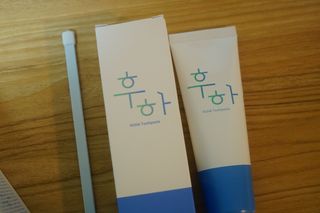 [심폐소생소] 무불소 임산부 천연 치약 — 5점을 준 리뷰어가 2021년 9월 올린 사용 사진