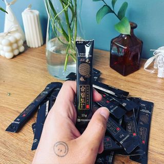 프리마인 자체 기업부설 연구소에서 찾아낸 건강한 수면의 비밀.  슬립토 플러스 30포 — 5점을 준 리뷰어가 2022년 5월 올린 사용 사진