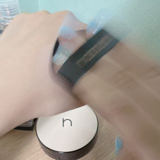 하멜 비건 아쿠아 글로우 제로핏 쿠션 — 5점을 준 리뷰어가 2022년 8월 올린 사용 사진