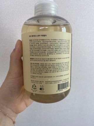 빅그린 안티 헤어로스 탈모 카렌듈라 바이옴 샴푸 500ml (지성두피용) — 5점을 준 리뷰어가 2022년 7월 올린 사용 사진