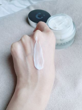 애디팬더 펩타이드 바이오크림 — 5점을 준 리뷰어가 2021년 5월 올린 사용 사진