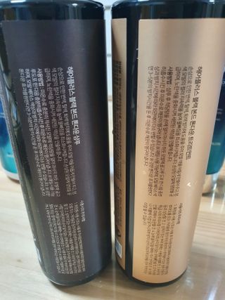 헤어플러스 블랙 컬러본드 샴푸 트리트먼트 300ml — 4점을 준 리뷰어가 2021년 5월 올린 사용 사진