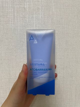 에스트라 아토베리어365 하이드로 수딩크림 — 5점을 준 리뷰어가 2022년 6월 올린 사용 사진