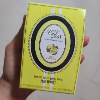 몽베스트 위드더 블랜딩 하우스 _레몬 블랙티 — 5점을 준 리뷰어가 2022년 12월 올린 사용 사진
