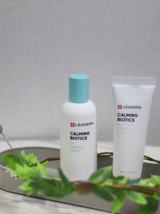 리더스코스메틱 리더스 카밍 바이오틱스 #1등 진정 기획세트 [에센스 워터150ml + 크림 마스크80ml] — 5점을 준 리뷰어가 2022년 9월 올린 사용 사진