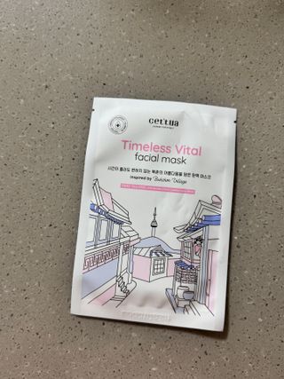 세뚜아(Cettua) [세뚜아] 타임리스 바이탈 페이셜 마스크팩  Cettua Timeless  Vital Mask 5매 — 5점을 준 리뷰어가 2024년 3월 올린 사용 사진