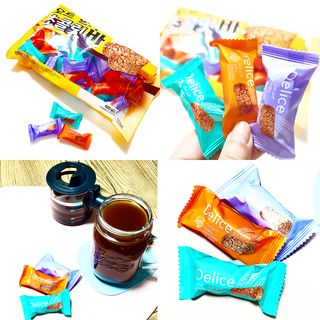 델리스 오트 밀키 초콜릿 바 — 5점을 준 리뷰어가 2022년 5월 올린 사용 사진