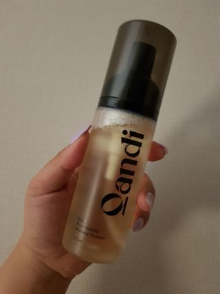 헤어플러스 콴디 아침세안제 폼클렌징 퓨어 어니스티 모닝클렌저 — 5점을 준 리뷰어가 2021년 3월 올린 사용 사진